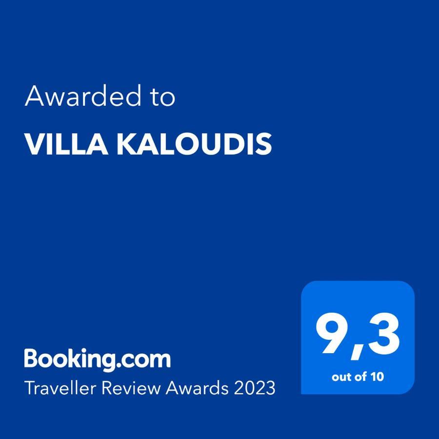 Villa Kaloudis Agios Georgios  ภายนอก รูปภาพ
